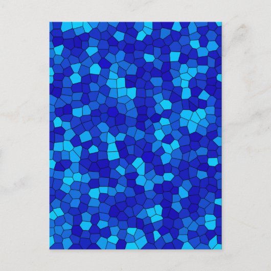 CARTE POSTALE BLEU (Devant)