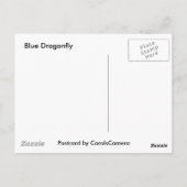 Carte Postale Bleu (Dos)