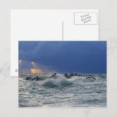 Carte Postale Bleu (Devant / Derrière)