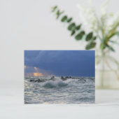 Carte Postale Bleu (Debout devant)