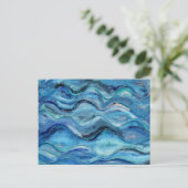 Carte Postale Bleu (Debout devant)