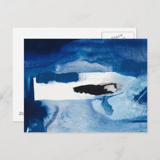 Carte Postale Bleu Amore II (Devant / Derrière)