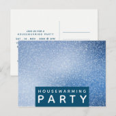 Carte Postale Bleu & Blanc Speck, Invitation de la Fête du récha (Devant / Derrière)