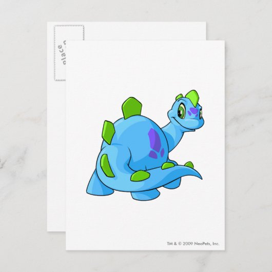 Carte Postale Bleu Chomby (Devant / Derrière)