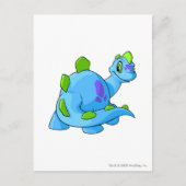 Carte Postale Bleu Chomby (Devant)