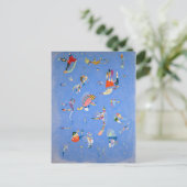 Carte Postale Bleu ciel | Kandinsky | (Debout devant)