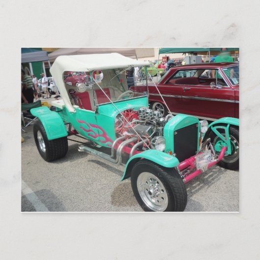 Carte Postale Bleu clair (Devant)