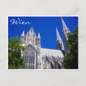 Carte Postale bleu de vienne (Devant)