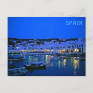 Carte Postale bleu espagne