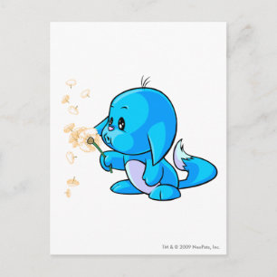 Carte Postale Bleu Kacheek