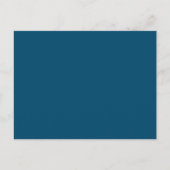 Carte Postale Bleu océanique #00486B, vert dendroctone (Devant)