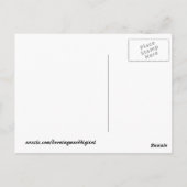 Carte Postale Bleu onduleur (Dos)