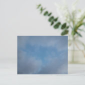 Carte Postale Bleu plus que bleu (Debout devant)