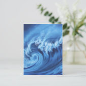 Carte Postale Bleu point (Debout devant)