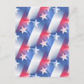 Carte Postale bleu rouge (Devant)