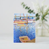 Carte Postale Bleu Ultramarine (Debout devant)