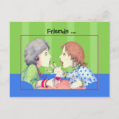 Carte postale bleue Buzz (Devant)