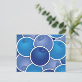 Carte Postale Bleuet funky (Debout devant)