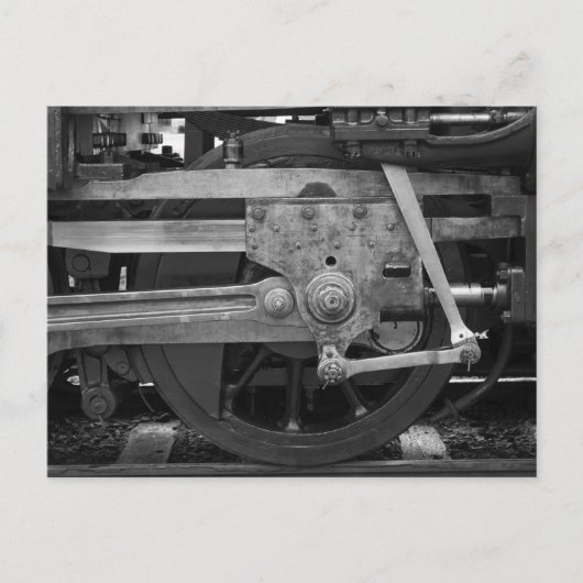 Carte Postale Bleus de chemin de fer en voie de disparition (Devant)