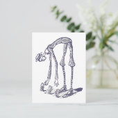 Carte Postale Blib Picks Fleurs (Debout devant)