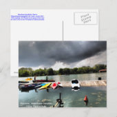 Carte Postale Blick über den Maschsee, Hanovre (Devant / Derrière)