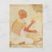 Carte Postale Blind Harpist Singing, de la Tombe de Nakht (Devant)