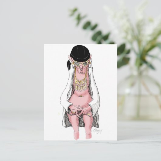 CARTE POSTALE BLING (Debout devant)