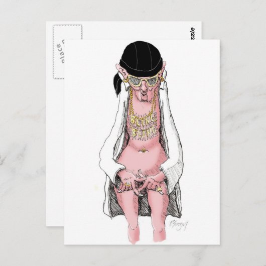 CARTE POSTALE BLING (Devant / Derrière)