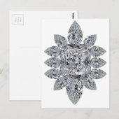 Carte Postale Bling Brooch (Devant / Derrière)