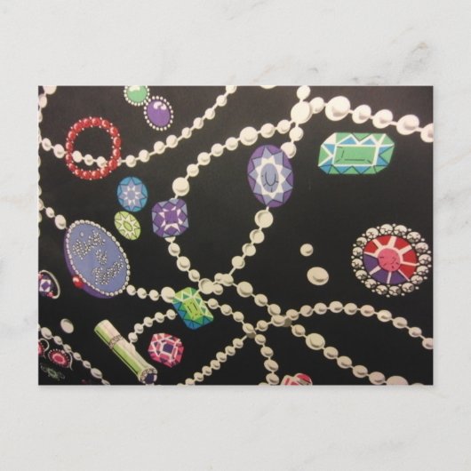 Carte Postale Bling et perles (Devant)