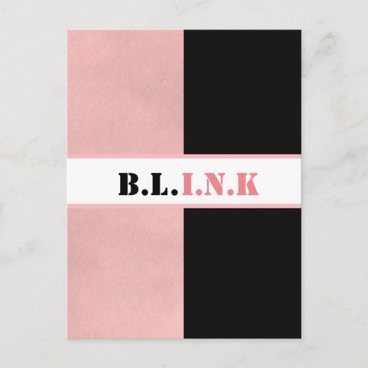 Carte postale BLINK (Devant)