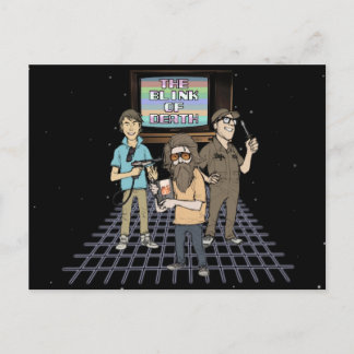 Carte Postale Blink of Death Postcard