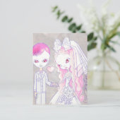 Carte Postale Bliss mariage (Debout devant)