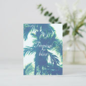 Carte Postale Bliss tropicaux (Debout devant)