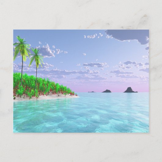 Carte Postale Bliss tropicaux (Devant)