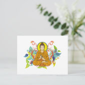 Carte Postale Blissant Bouddha (Debout devant)