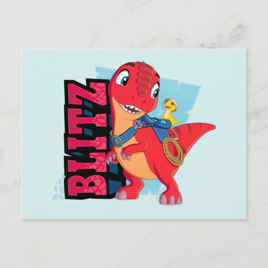 Carte Postale Blitz | Dino Ranch (Devant)