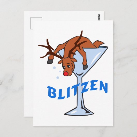 Carte Postale Blitzen (Devant / Derrière)