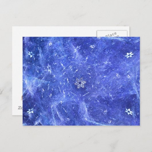 Carte Postale Blizzard (Devant / Derrière)