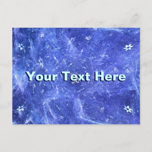 Carte Postale Blizzard (Devant)