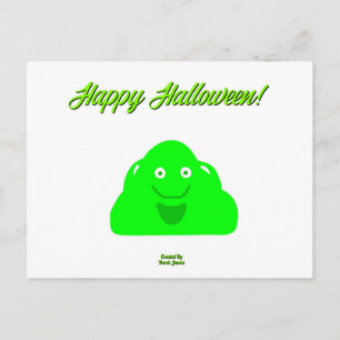 Carte postale Blob Halloween