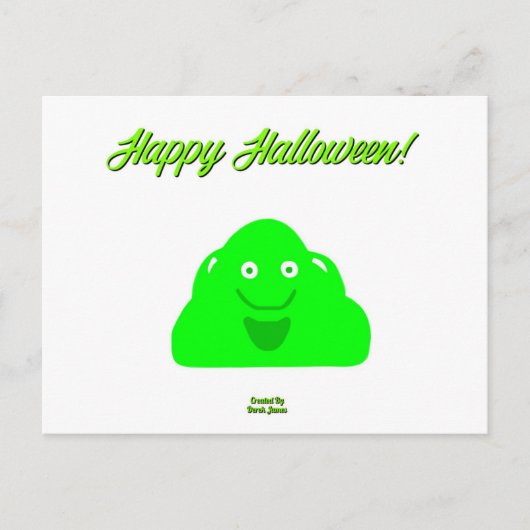 Carte postale Blob Halloween (Devant)