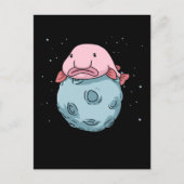 Carte Postale Blobfish Lune Astronaut Cadeaux Enfants Blobfish (Devant)