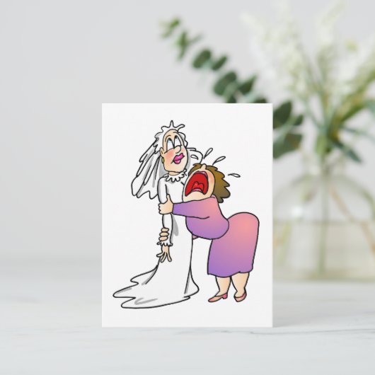 Carte postale : blocage (Debout devant)