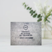 Carte Postale Blocage de Thought (Debout devant)