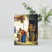 Carte Postale Bloch - Que les petits enfants viennent vers moi (Debout devant)