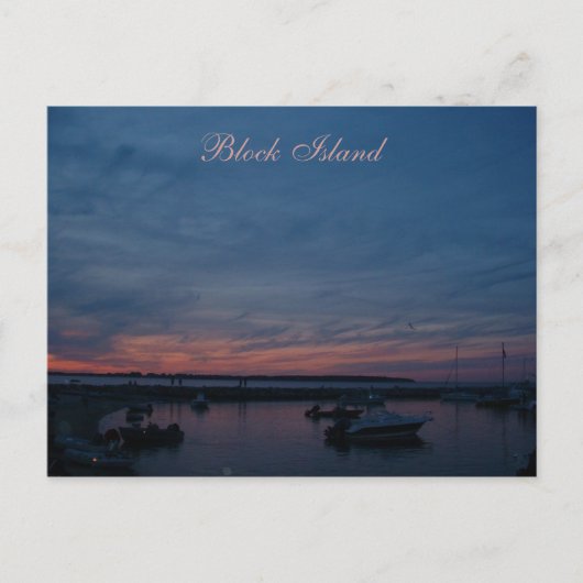 Carte postale Block Island (Devant)