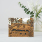 Carte Postale Blockhouse Fort Kent (Debout devant)