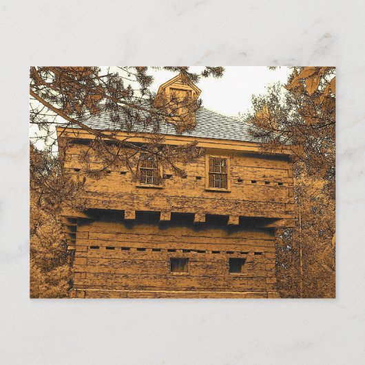 Carte Postale Blockhouse Fort Kent (Devant)