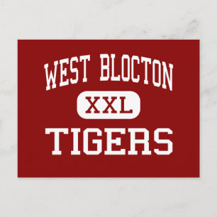 Carte Postale Blocon Ouest - Tigres - Haut - Blocon Ouest